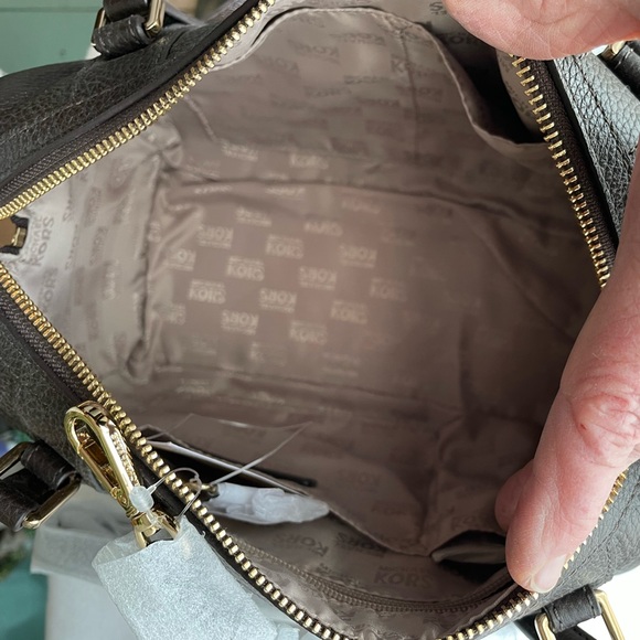 NWT MICHAEL MICHAEL KORS HANDBAG Satchel BEDFORD COFFEE - Picture 3 of 10